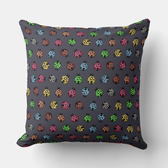 Ladybird Bug Pillow Series (Front)