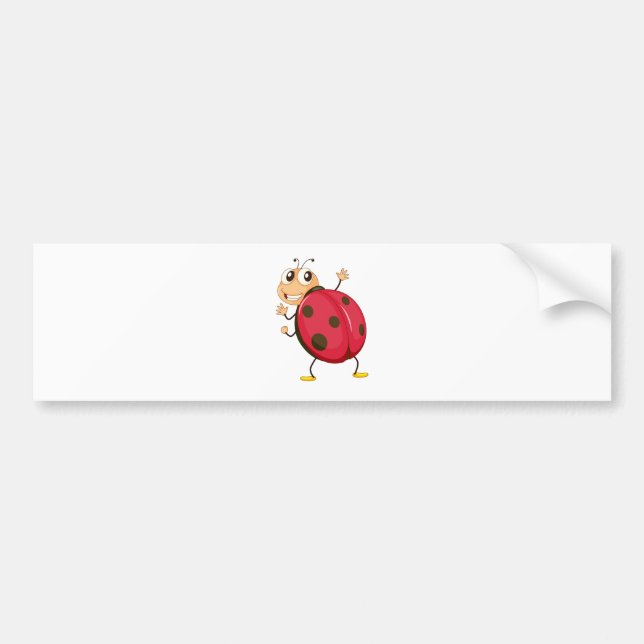 ladybird bumper sticker (Front)