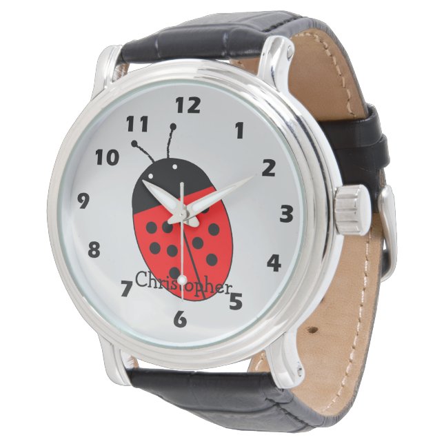 Ladybird Design Watch (Angled)