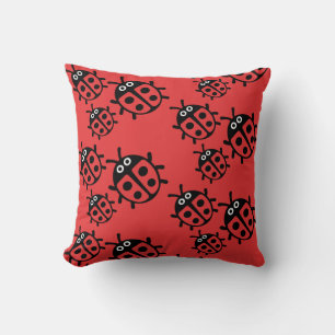 ladybird Family Cushion