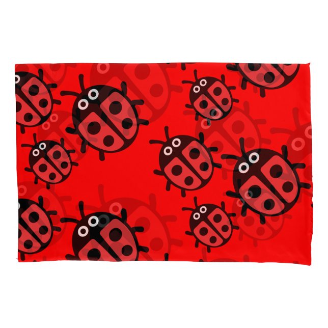 ladybird Family Pillowcase (Front-Left)
