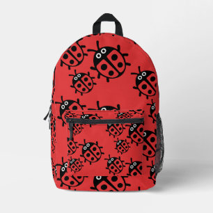 ladybird Family Printed Backpack