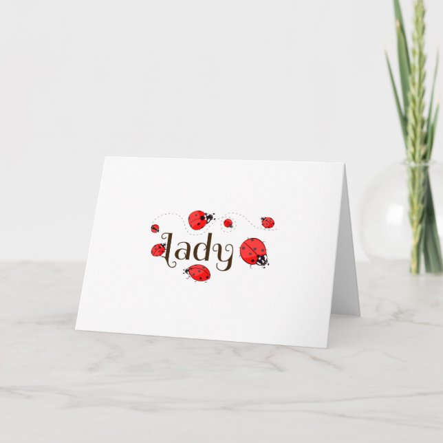 Ladybird Holiday Card (Front)