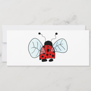 Ladybird Invitation