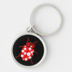Ladybird Lady Bug Gardening Gifts Key Ring