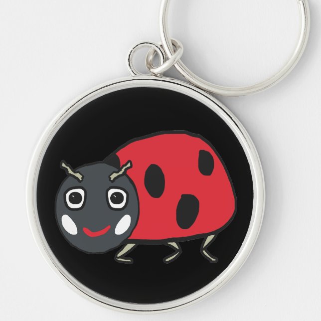 Ladybird Ladybug Key Ring (Front)
