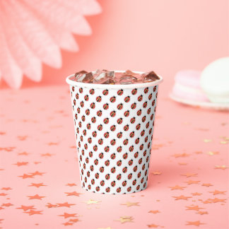 Ladybird, Ladybug, red bug, insect party paper cup