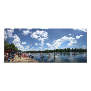 Ladybird Lake Boating - Austin, Texas Photo Print