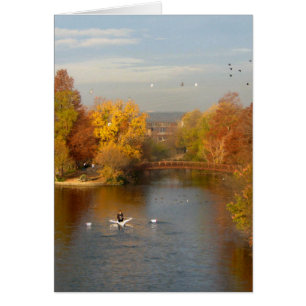 Ladybird Lake Fall Rower - Downtown Austin Texas