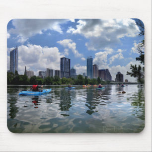 Ladybird Lake Kayaks and Dog Park - Austin, Texas Mouse Mat