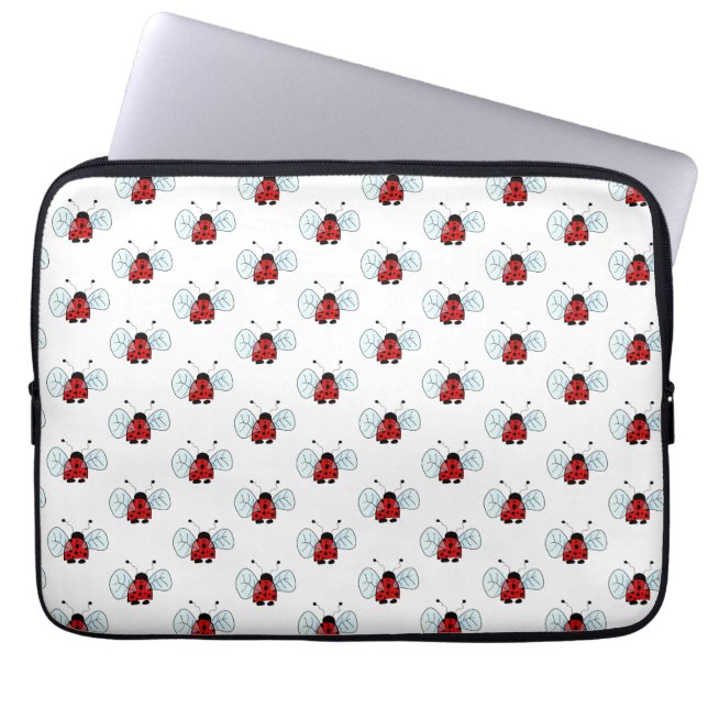 Ladybird Laptop Sleeve (Front)