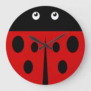 Ladybird Large Clock