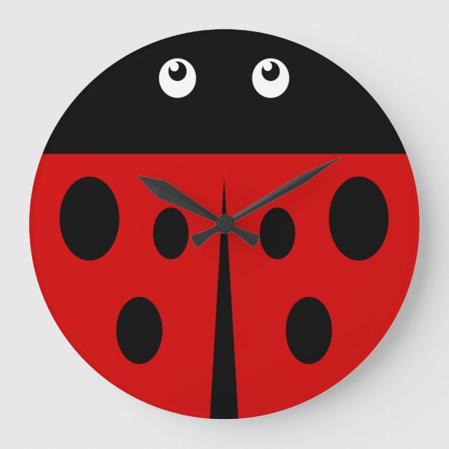 Ladybird Large Clock (Front)