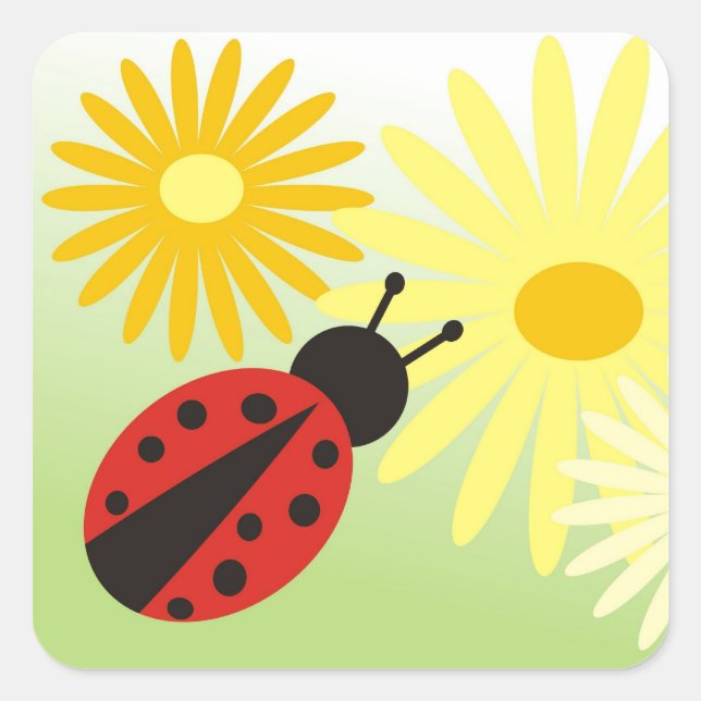 ladybird Sticker (Front)