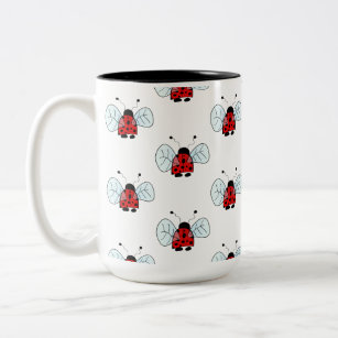 Ladybird Two-Tone Coffee Mug
