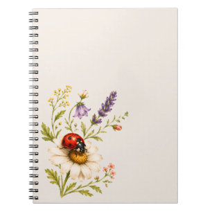 Ladybird Wildflower Notebook