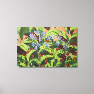 Ladybirds 2013 canvas print