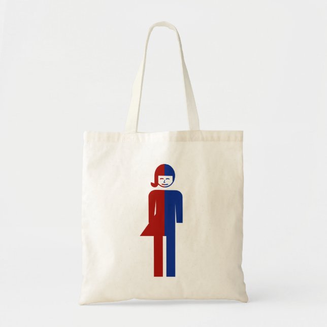 Ladyboy / Tomboy Toilet ⚠ Thai Sign ⚠ Tote Bag (Front)