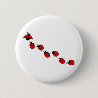 LADYBUG 6 CM ROUND BADGE