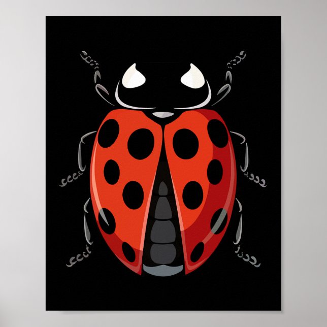 Ladybug Adult Kids Men Women Ladybug Costume  Poster (Front)