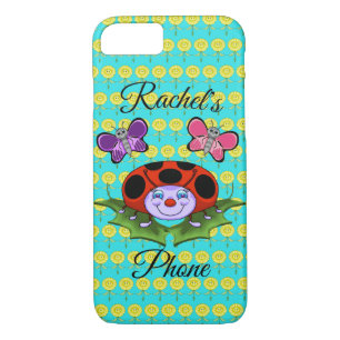 Ladybug and Butterflies Cell Phone Cover