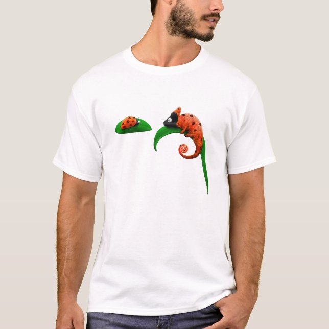 Ladybug and Chameleon T-Shirt (Front)