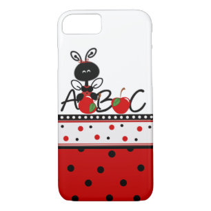 Ladybug and Polka Dots Teacher's iPhone 7 case