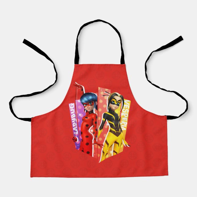 Ladybug and Vesperia Graphic Apron (Front)