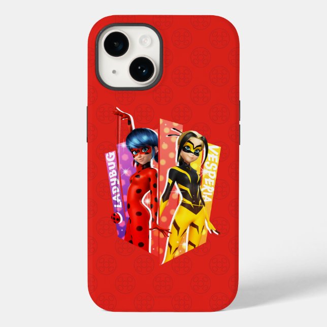 Ladybug and Vesperia Graphic Case-Mate iPhone Case (Back)