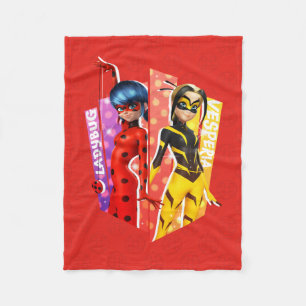 Ladybug and Vesperia Graphic Fleece Blanket