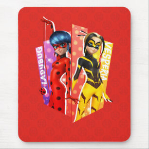 Ladybug and Vesperia Graphic Mouse Mat