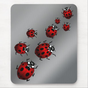 Ladybug Art Mousepad Bug Keepsake Ladybug Gifts