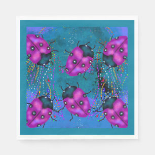 LADYBUG ART NAPKIN