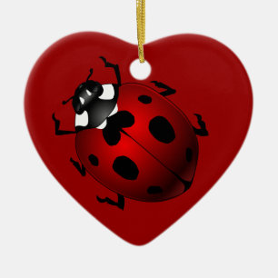 Ladybug Art Ornament Bug Keepsake Ladybug Gifts