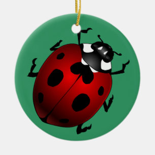 Ladybug Art Ornament Bug Keepsake Ladybug Gifts