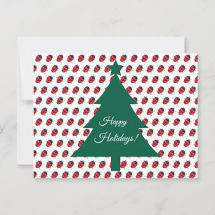 LADYBUG ART POSTCARD