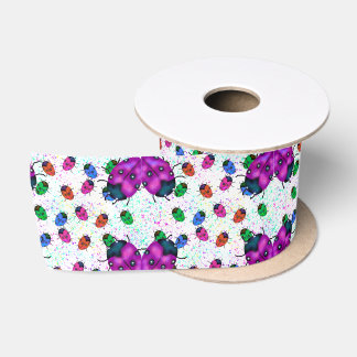 LADYBUG ART SATIN RIBBON
