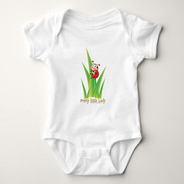 ladybug baby bodysuit (Front)