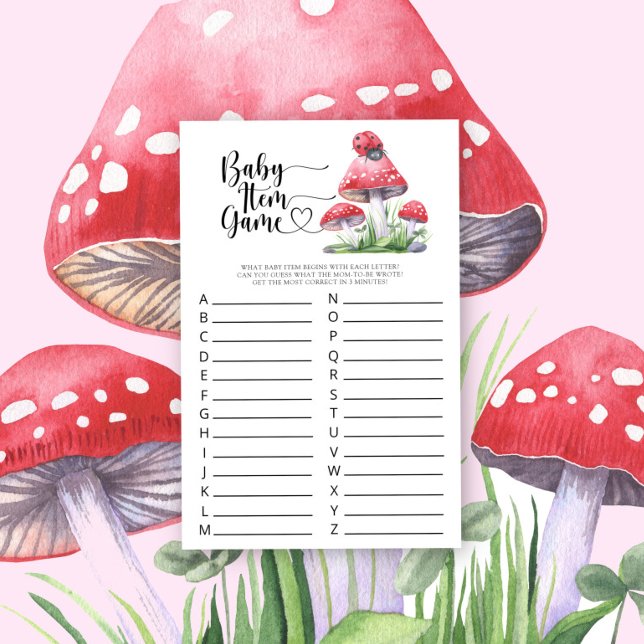 Ladybug - Baby Item Game. Baby Shower Game (Creator Uploaded)