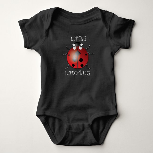 Ladybug - Baby Jersey Bodysuit (Front)