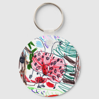 Ladybug Big, Ladybug Small, Ladybug Egg. Key Ring