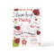 Ladybug Birthday Invitation, Lady Love Bug Invite