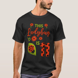 Ladybug Birthday This Ladybug is 11 Year Old Girl  T-Shirt