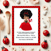 Ladybug Black Princess Fairy Tale Birthday Party