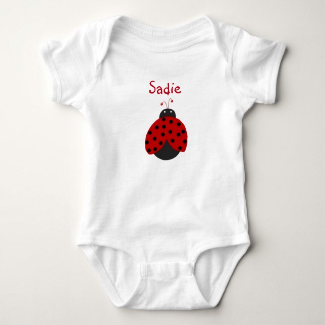 Ladybug Bodysuit (Front)