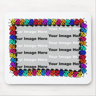Ladybug Border Mouse Mat