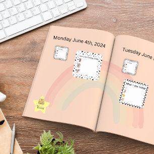 Ladybug Bullet Journal or Planner Square Sticker