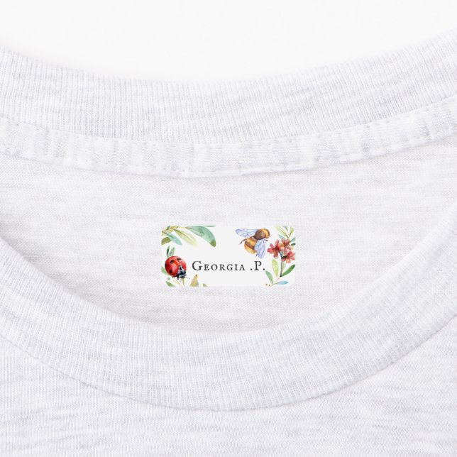 Ladybug Bumblebee Butterfly | Stick-On Clothing (Affixed)