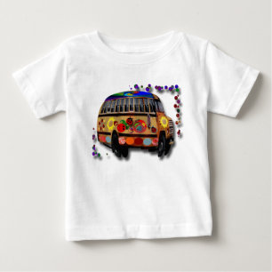 Ladybug Bus Baby T-Shirt