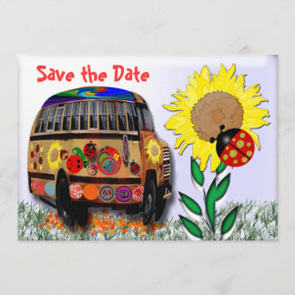 Ladybug Bus Save The Date